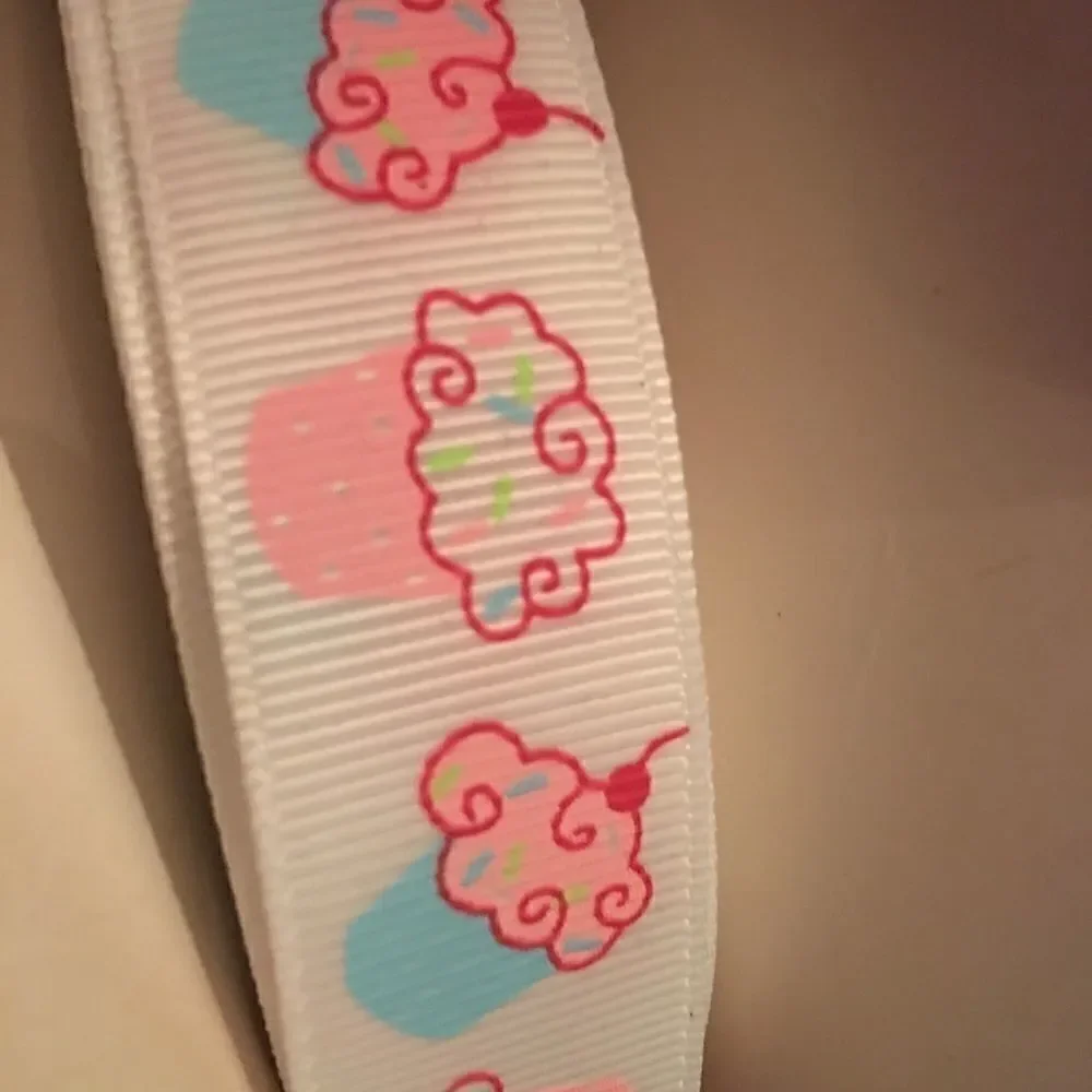 5/$24 grosgrain Ribbon 7/8” NEW 5 yards cupcakes